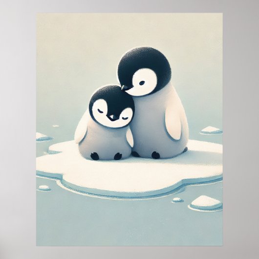 Poster Pals de pingouin (Devant)