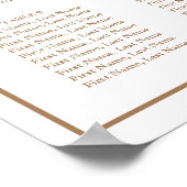 Poster Pampas Grass Christian Event Seating Chart (Coin)