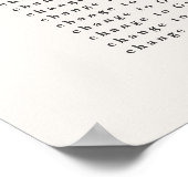 Poster Pampas rustique herbe plan de sièges mariage botan (Coin)