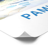 Poster Pamukkale Turquie Imprimer (Coin)