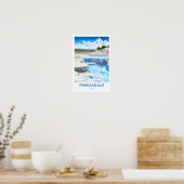 Poster Pamukkale Turquie Imprimer (Cuisine)