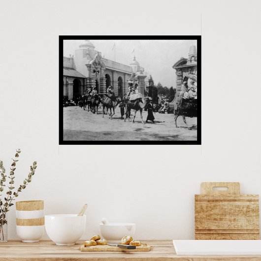Poster Pan Am Expo Camel Parade 1901 (Cuisine)
