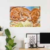 POSTER PAN DE LA CUISINE DE LA MÈRE CAT (Bureau à domicile)