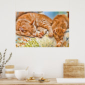 POSTER PAN DE LA CUISINE DE LA MÈRE CAT (Cuisine)