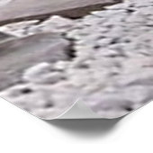 Poster Pan Statue Jouer Flute dans Rock Garden (Coin)