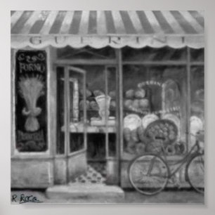 Poster Panadería Guerini Hornear (Italie)