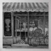 Poster Panadería Guerini Hornear (Italie) Charbobine O At (Devant)