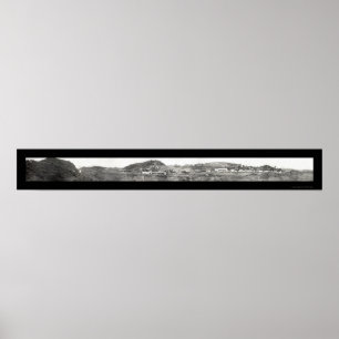 Poster Panama Canal Culebra Photo 1906