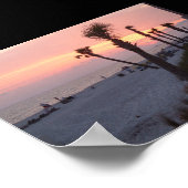 Poster Panama City Beach Floride (Coin)