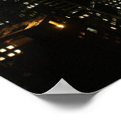 Poster Panama nocturne de Manhattan (Coin)