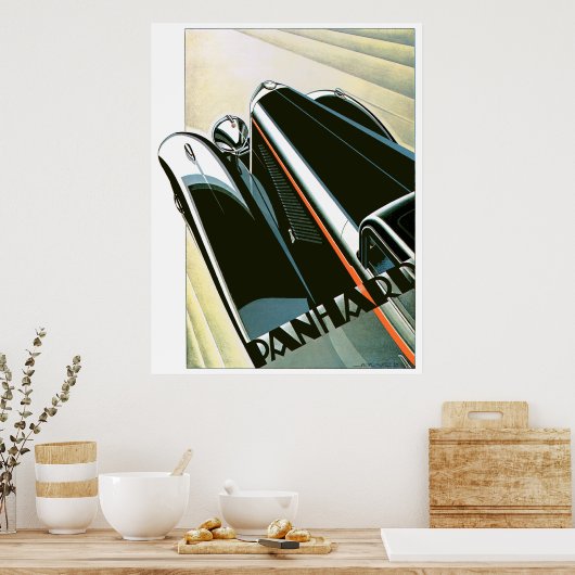 Poster Panard Classic Car (Cuisine)