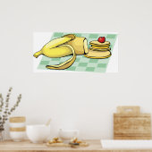 Poster Pancakes à la banane (Cuisine)