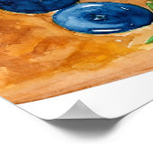 Poster Pancakes Moderne Cuisine Beauté Petit déjeuner (Coin)