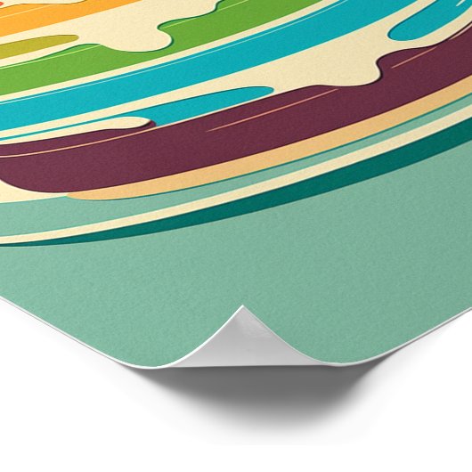 Poster Pancakes savoureux (Coin)