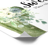 Poster Pancarte Cactus Floral Taco Bout L'amour est doux (Coin)