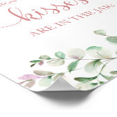 Poster Pancarte Combien de baisers de verdure (Coin)
