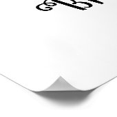 Poster Pancarte de bienvenue pour la soirée de mariage de (Coin)