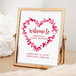 Poster Pancarte de bienvenue pour une Baby Shower "Un Pet