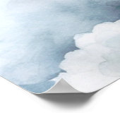 Poster Pancarte de bienvenue pour une douche de nuptiale (Coin)