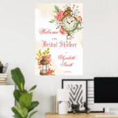 Poster Pancarte de bienvenue pour une fête de mariage aut (Bureau à domicile)