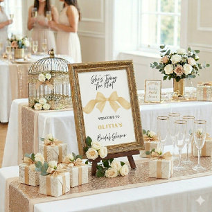 Poster Pancarte de bienvenue pour une fête de mariage ave