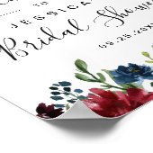 Poster Pancarte de bienvenue pour une fête prénuptiale av (Coin)