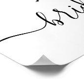 Poster Pancarte de bienvenue principale Lemon Citrus pour (Coin)