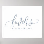 Poster Pancarte de cadeaux de mariage - Écriture Bounce ( (Devant)