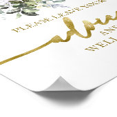 Poster Pancarte de conseils et vœux de mariage automnal à (Coin)