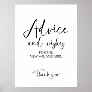 Poster Pancarte de conseils et vœux pour la fête de maria
