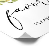 Poster Pancarte de faveurs de Main Squeeze Lemon et verdu (Coin)