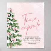 Poster Pancarte de jeu de capsule temporelle de l'arbre d (Devant)