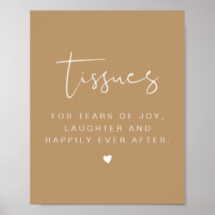 Poster Pancarte de mariage minimaliste Boho INDIE pour mo