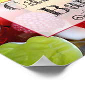 Poster Pancarte de mariage ou de fête prénatale avec bar  (Coin)