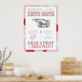 Poster Pancarte de Photomaton de Carnaval Cirque Annivers (Cuisine)