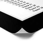 Poster Pancarte de placement de sièges pour soirée CASINO (Coin)