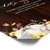 Poster Pancarte de pot de soirée ensoleillée pour fête de (Coin)