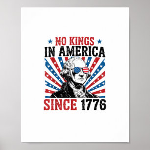 Poster Pancarte de protestation de George Washington Pas