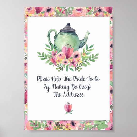 Poster Pancarte de réappropriation pour l'adresse de la m (Devant)