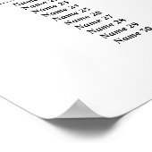 Poster Pancarte de siège de fête de CASINO, siège de fête (Coin)