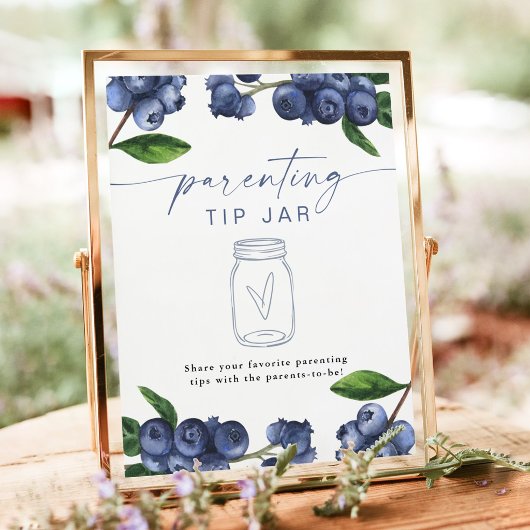 Poster Pancarte du pot de conseils de parenting Berry Swe