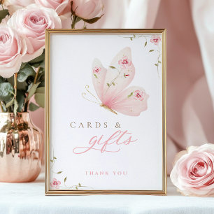 Poster Pancarte pour Cartes & Cadeaux A Little Butterfly
