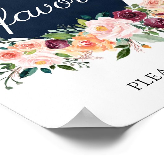 Poster Pancarte Time for Tea Favors (Coin)