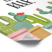 Poster Pancartes de table de fête du cactus Bar de Margar (Coin)