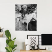 Poster Pancho Villa général révolutionnaire mexicain (Bureau à domicile)