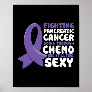Poster Pancreas Survivor Lutter Contre le Cancer Pancréat