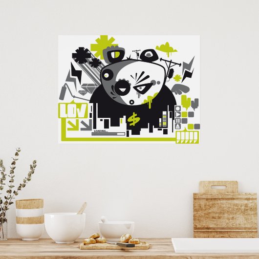 Poster panda (Cuisine)
