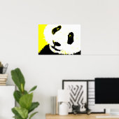 Poster panda. (Bureau à domicile)