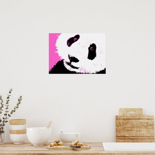 Poster panda. (Cuisine)