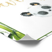 Poster Panda Baby shower neutre pour les femmes Faveurs d (Coin)